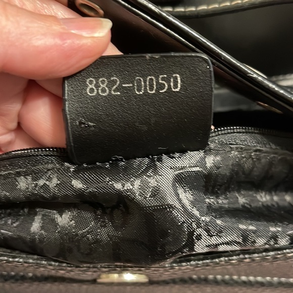 Dior Black Pebbled Leather Street Chic Shoulder Bag w/3 detachable accessories - Picture 12 of 13